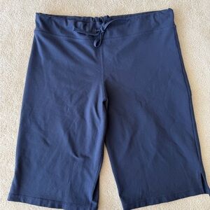 One tooth Drawstring Active Bermuda Shorts